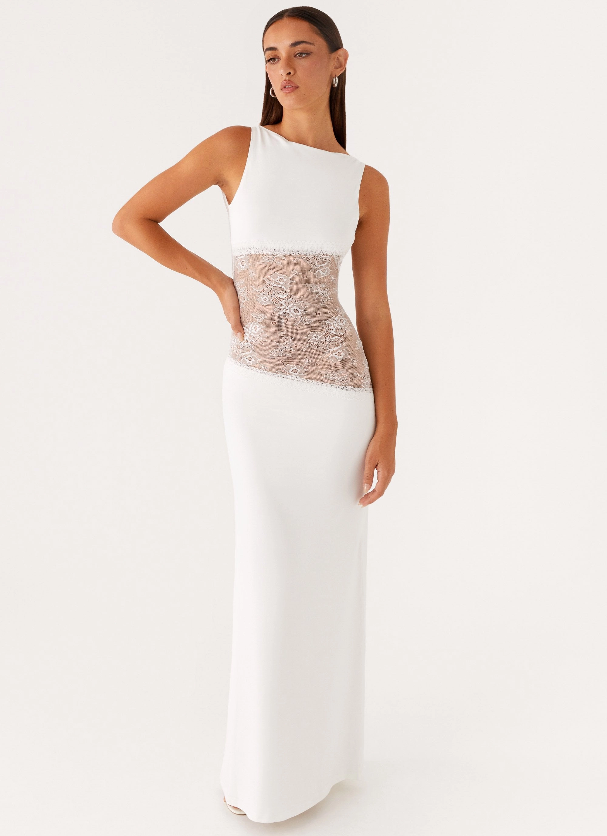 Lucinda Maxi Dress - White Timeless Touch