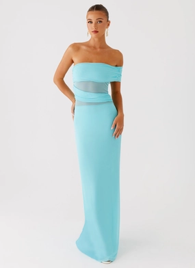 Seasonal Essential Lumi Maxi Dress - Turquoise