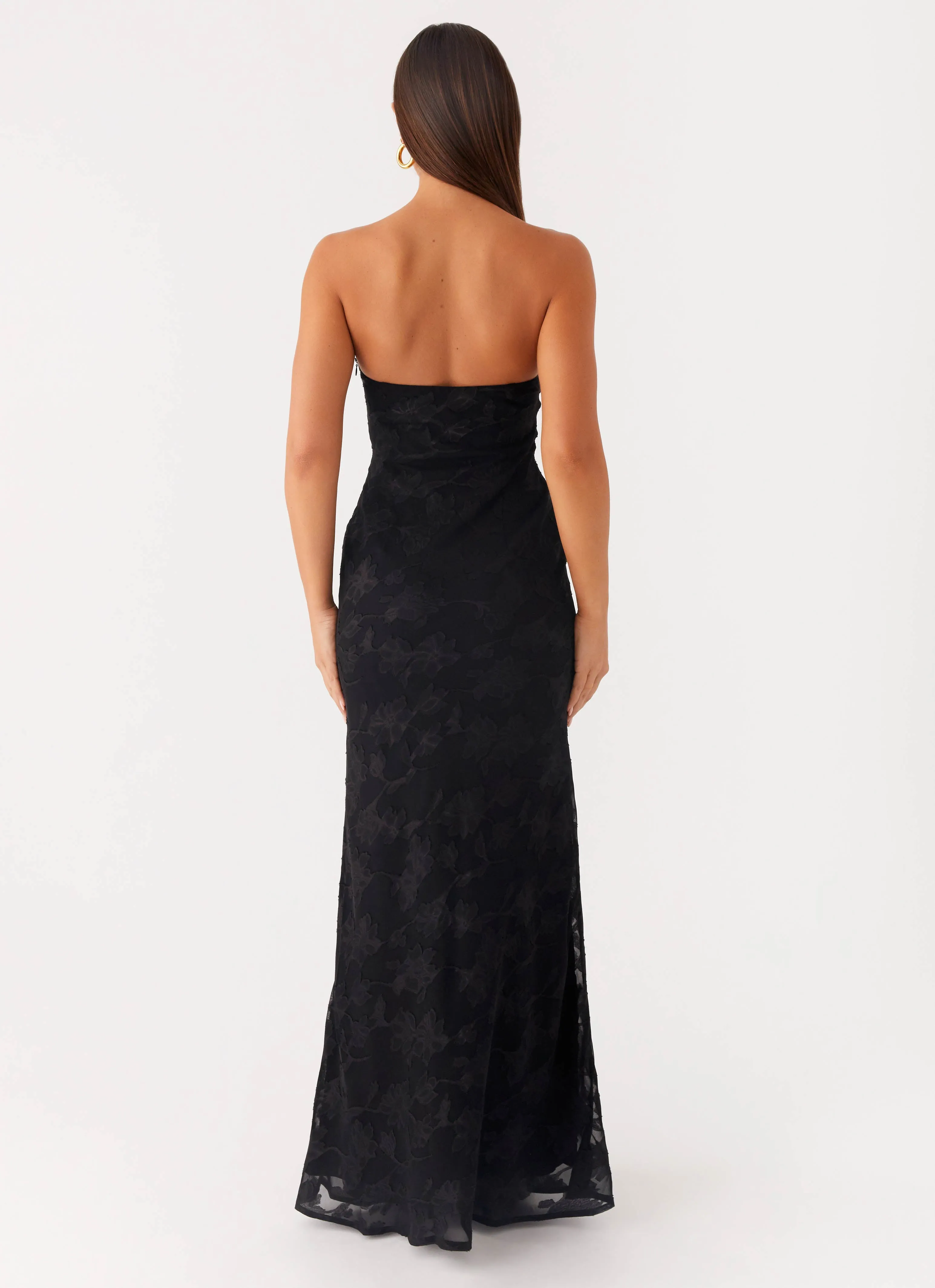 Calm Mood Lunar Maxi Dress - Black