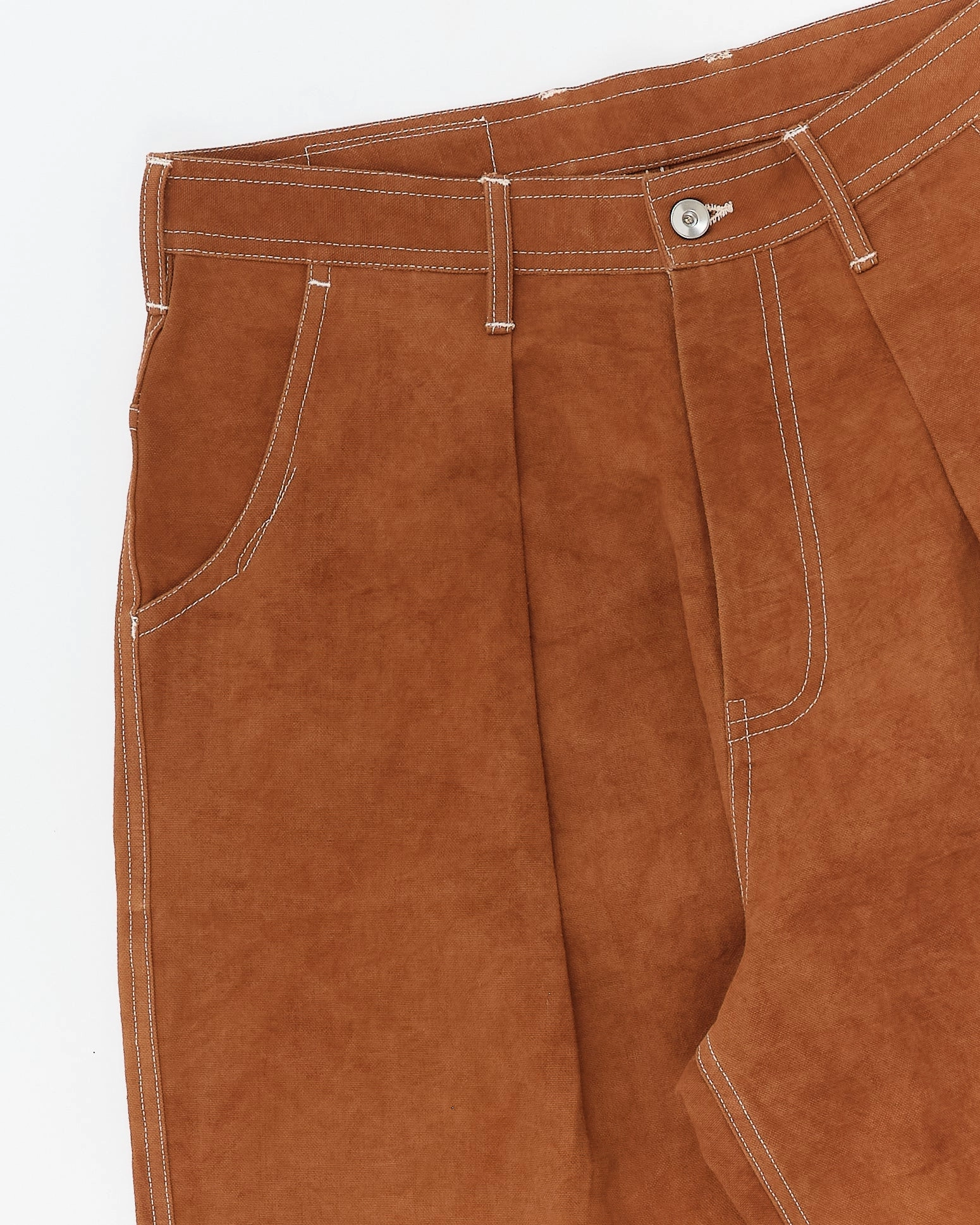 Casual Waist Feminine Design Lush Pants - Brown Wonky-Wear