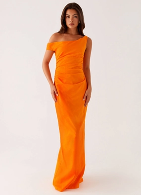 Walk Easy Ignite Maxi Dress - Orange