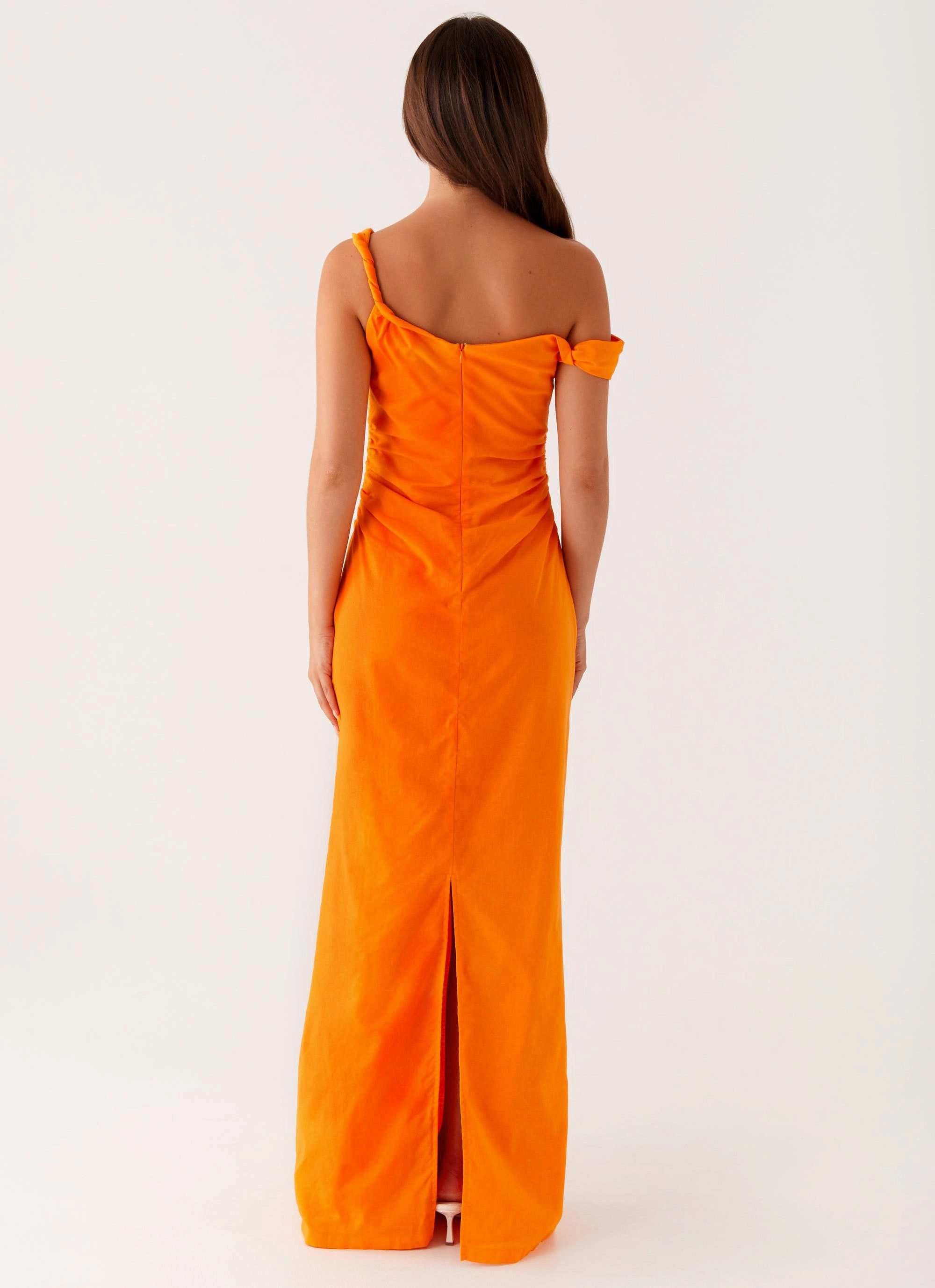 Comfort Layer Softly Structured Ignite Maxi Dress - Orange