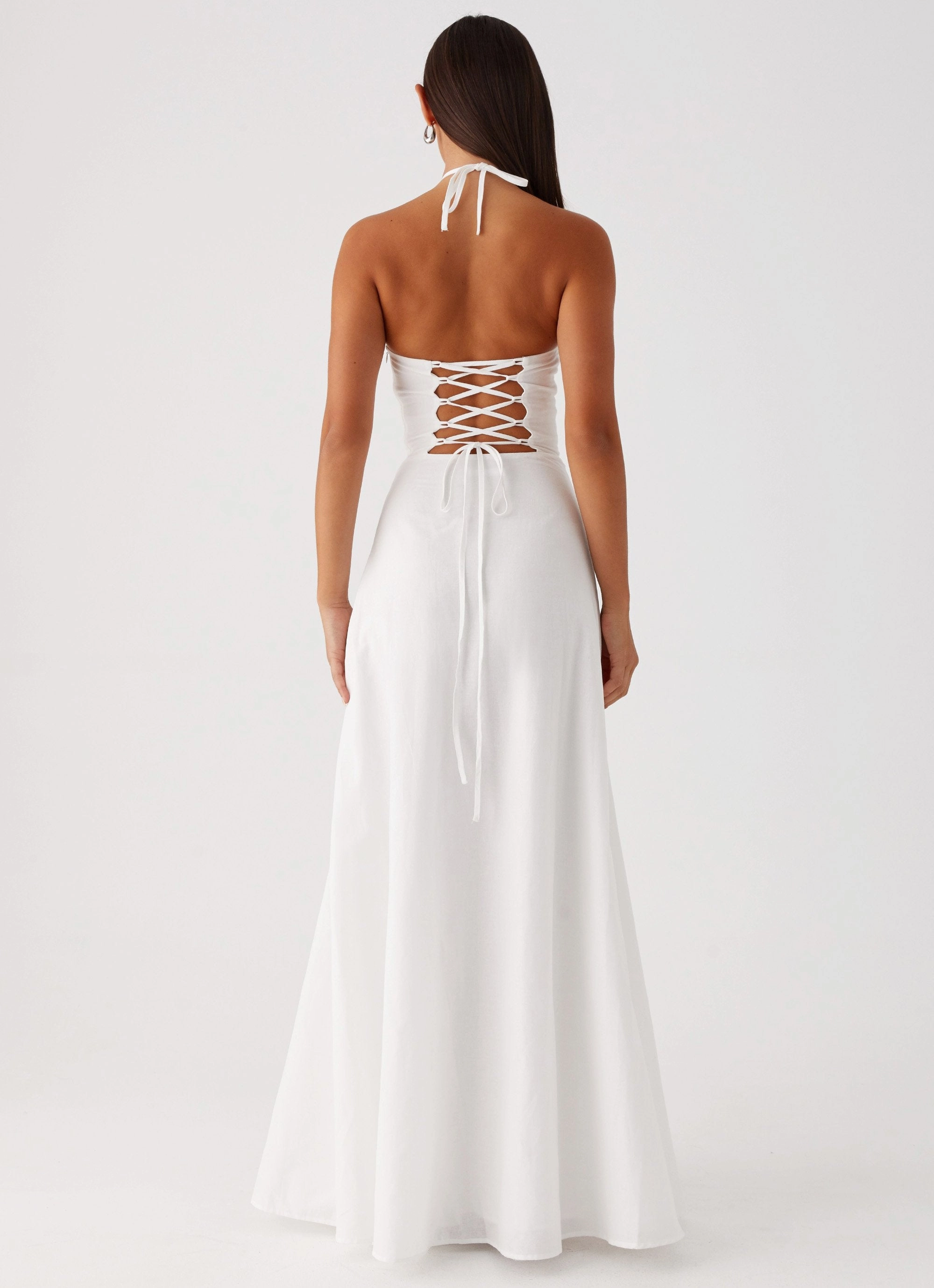 Casual Tones Mariella Maxi Dress - White