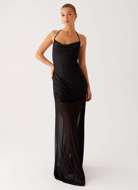 Warm Season Mckinley Maxi Dress - Black
