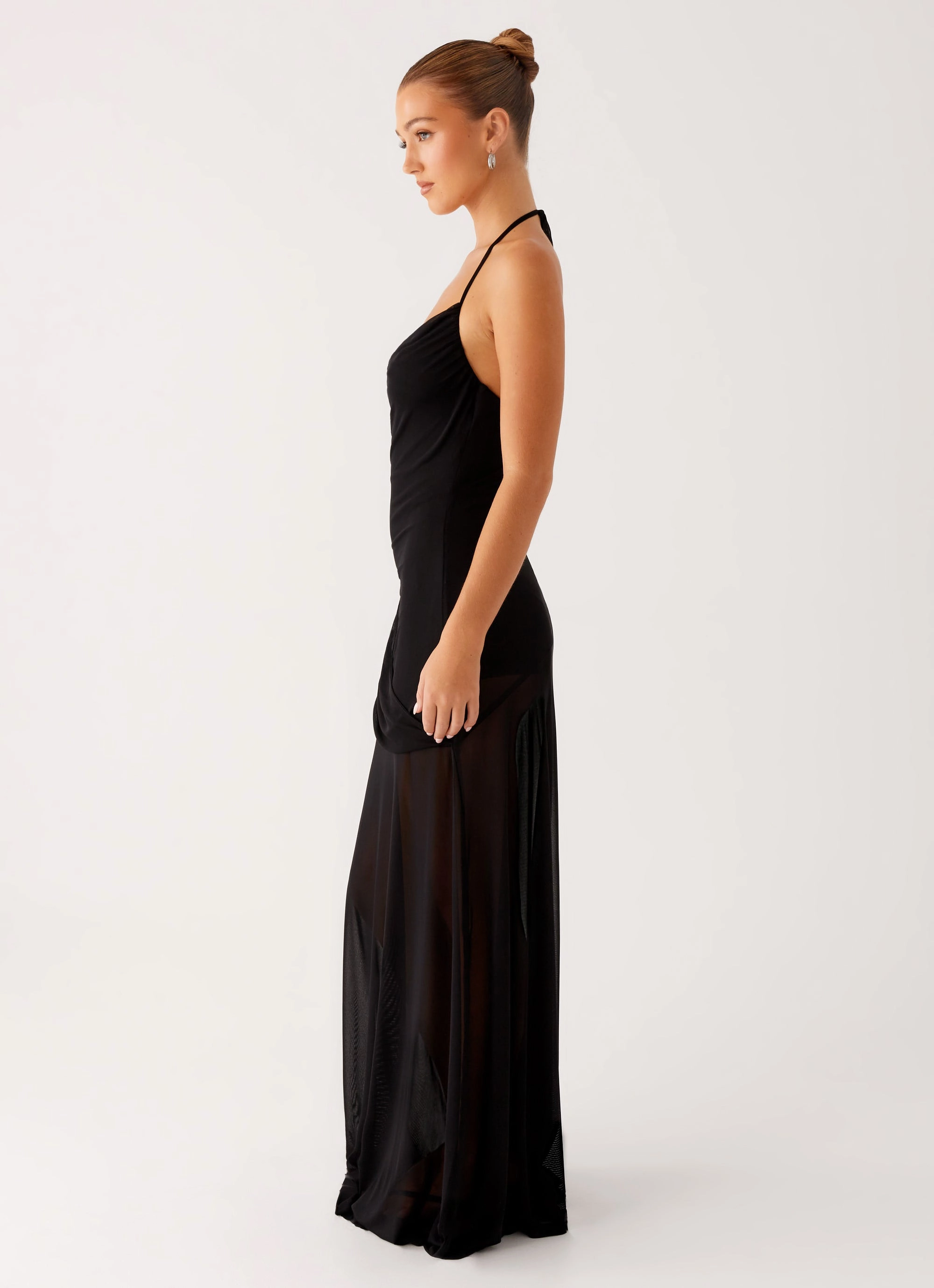 Pleat Breeze Active Moments Mckinley Maxi Dress - Black