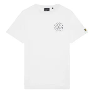 Lyle and Scott Mens Stamp T-Shirt White