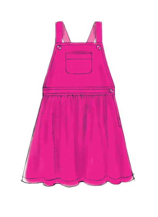 M7459 Children's/Girls' Jumpers and Overalls