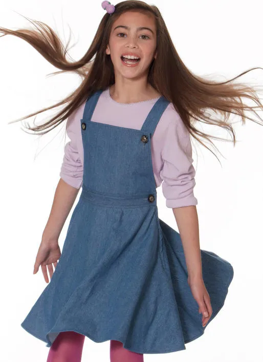 M7459 Children's/Girls' Jumpers and Overalls