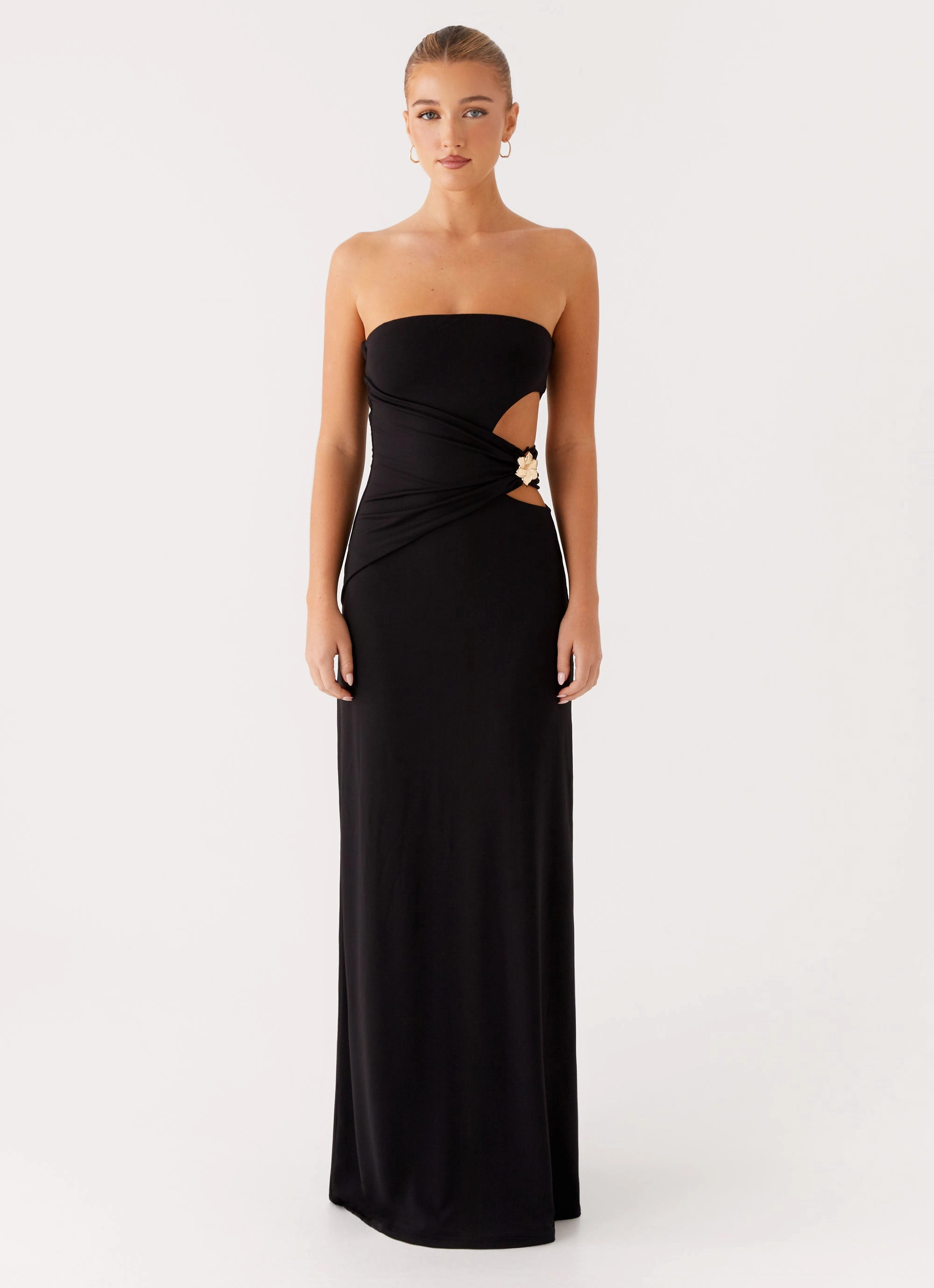 Timeless Style Wear Anetta Maxi Dress - Black