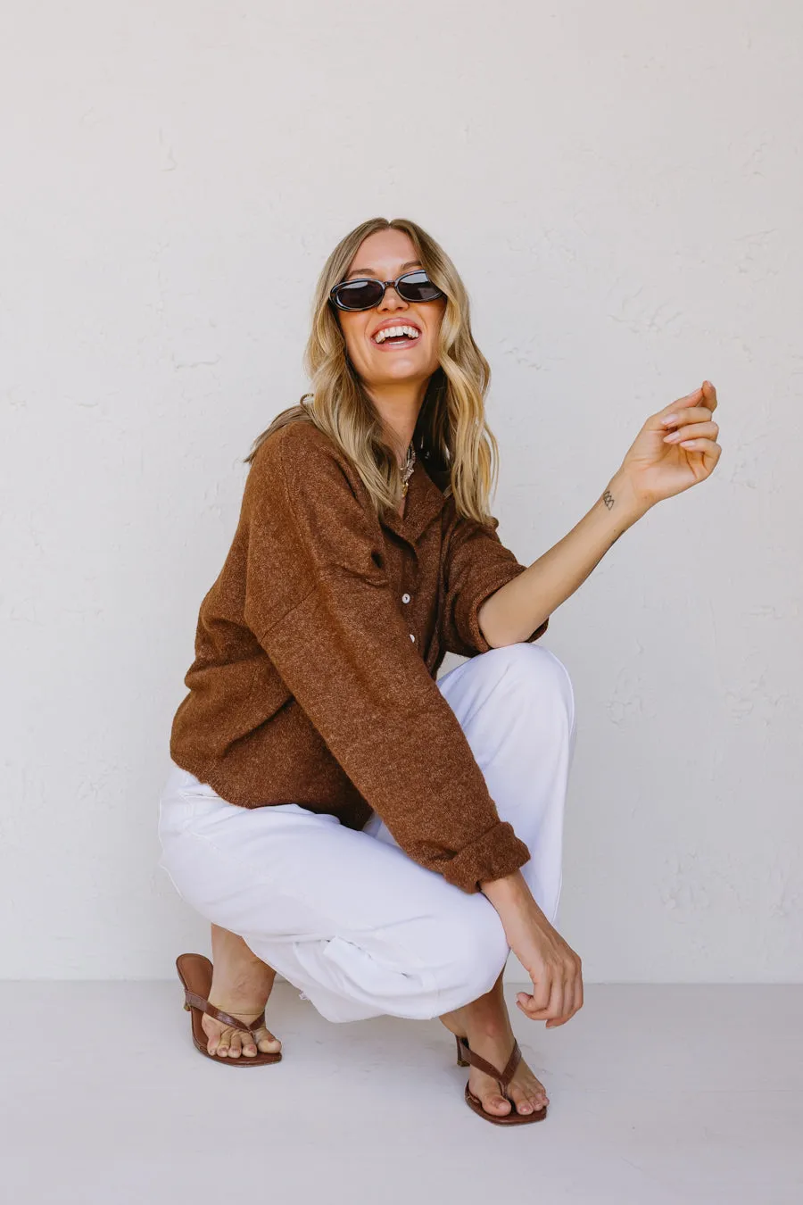 Sophisticated Knit Main Character Cardigan