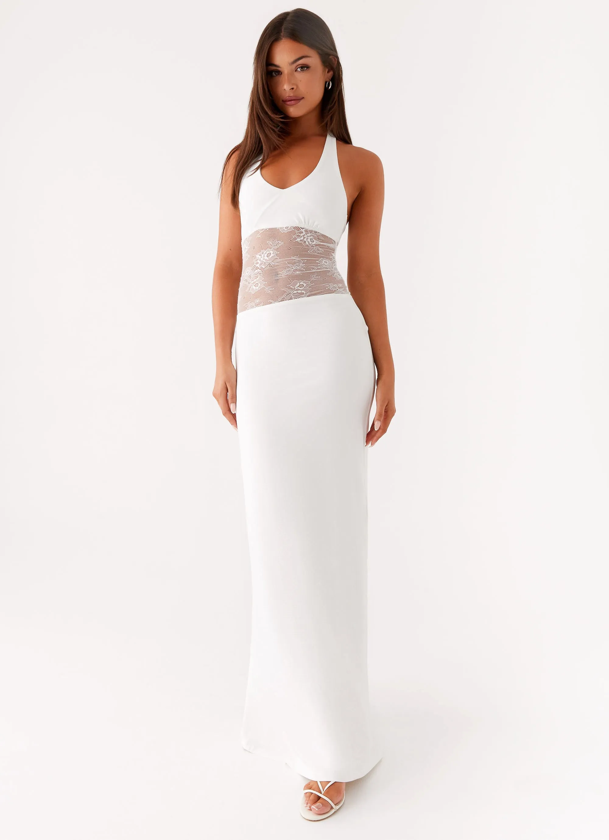 Life Soft Main Focus Maxi Dress - White