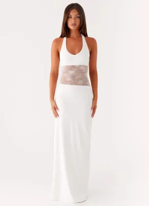 All-Day Fit Golden Scene Main Focus Maxi Dress - White