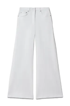 Maize Flared Side Seam Jeans