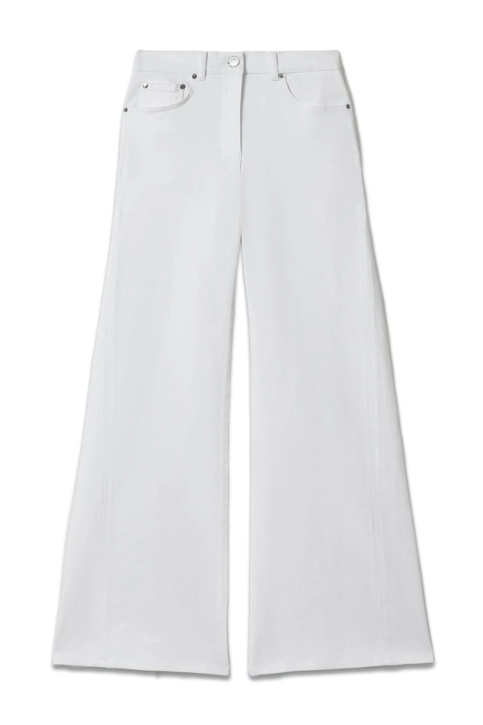 Maize Flared Side Seam Jeans