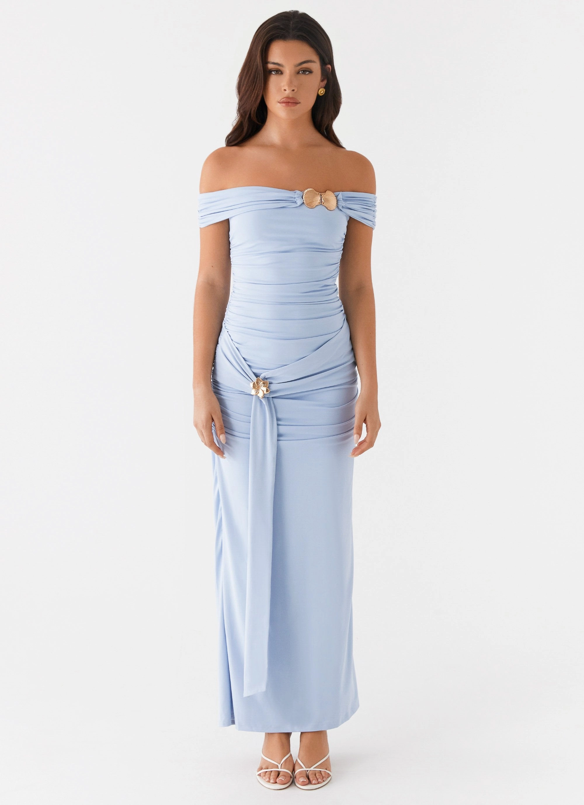 Easy Lovely Gender Fluid Majorly Maxi Dress - Blue