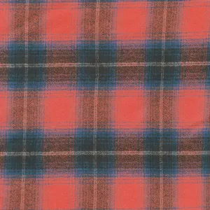 Mammoth Flannel - Plaid Americana Red Yardage