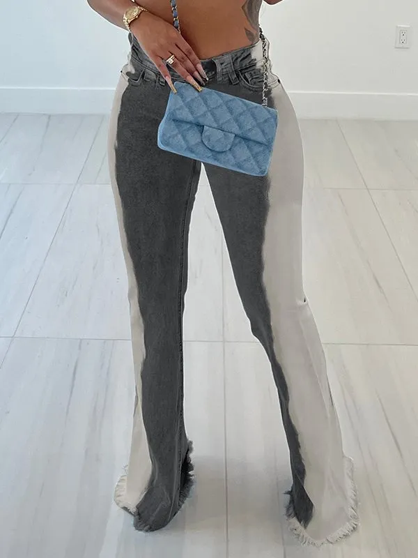 Mangocouture Ombre Flared Jeans