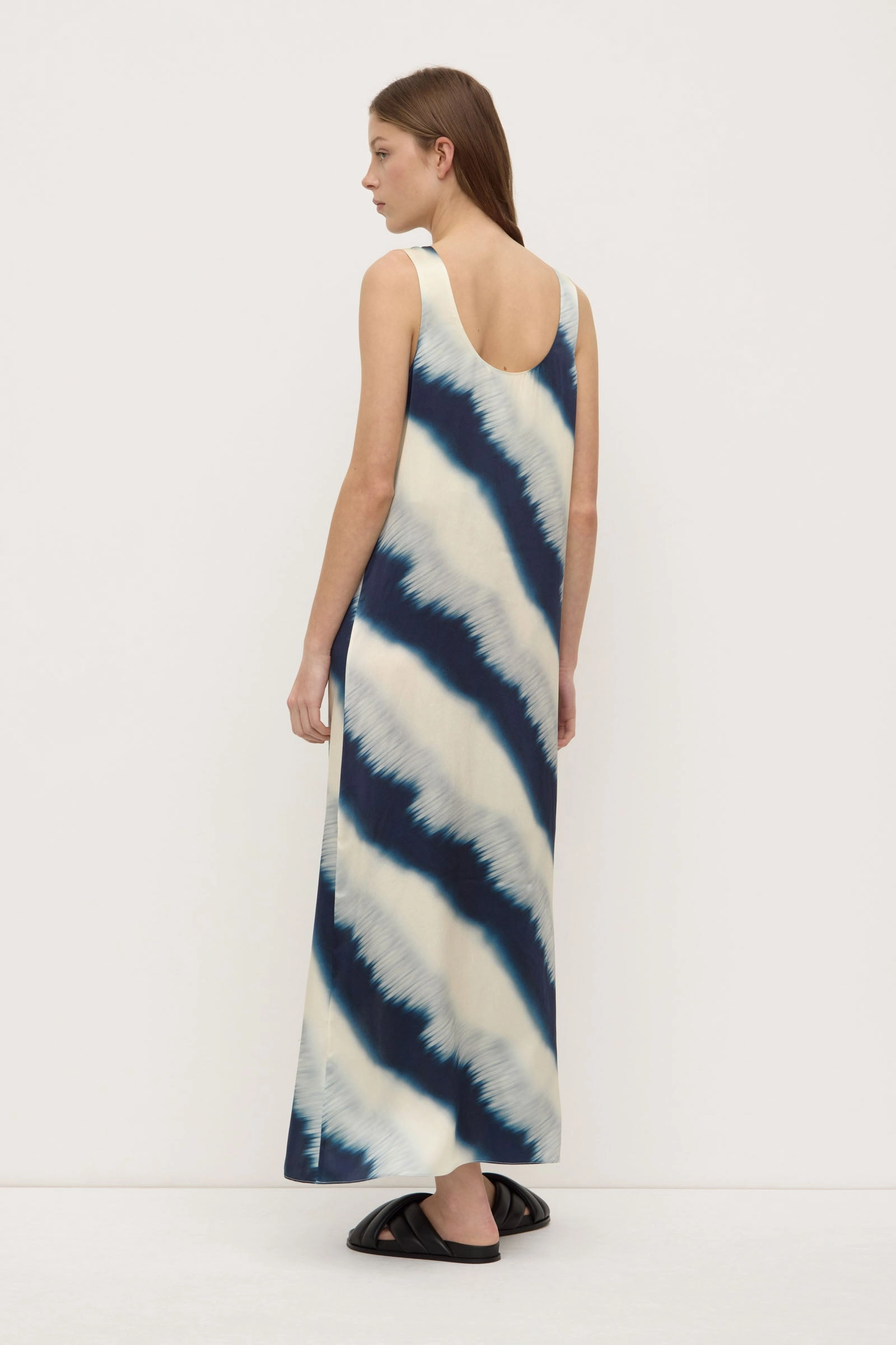 Marabella Silk Midi Dress Dainty Finish