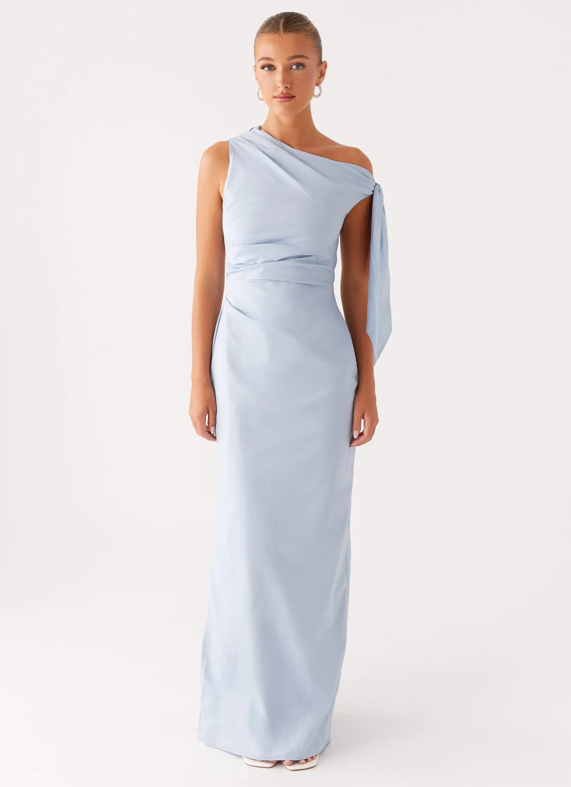 Fresh Glow Smart and Stylish Marella Maxi Dress - Blue