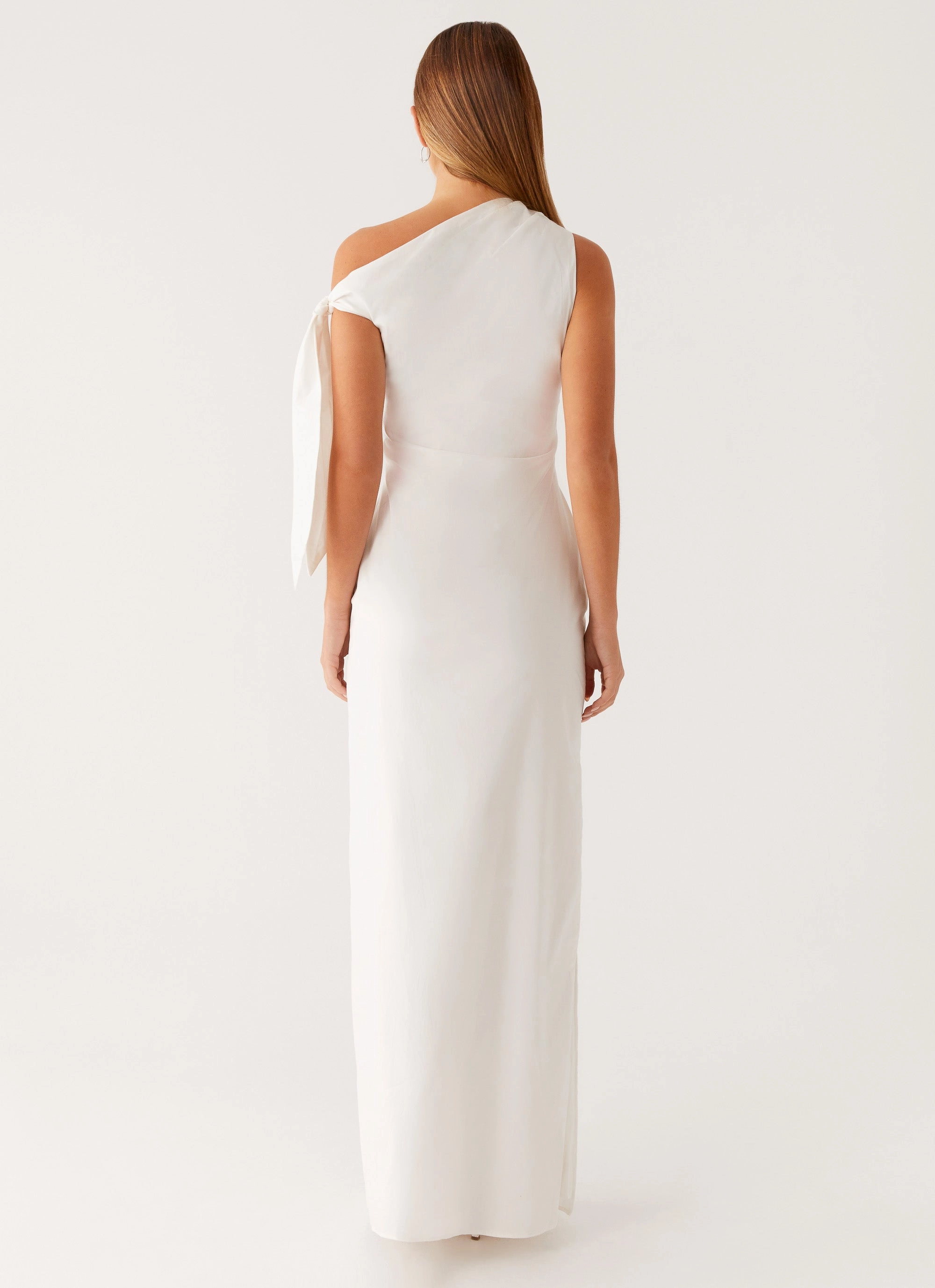 Cocktail-Party Refined Style Marella Maxi Dress - Ivory