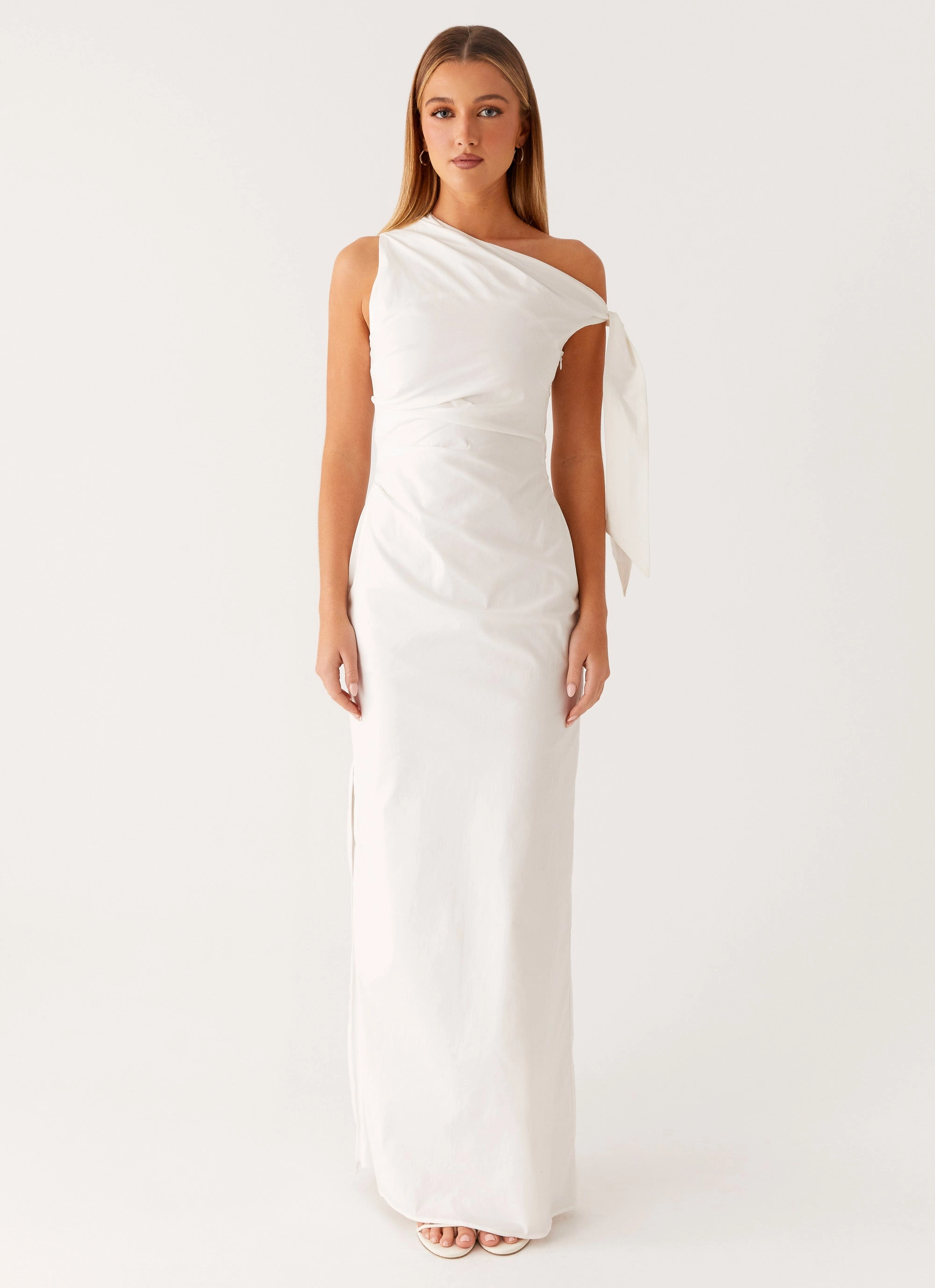 Marella Maxi Dress - Ivory Elegant formal outfit Weekend Edge