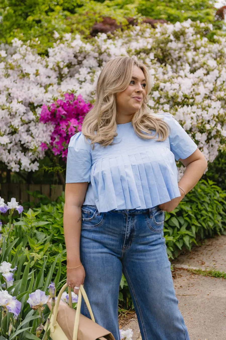 Tear Resistant Weave Marietta Top