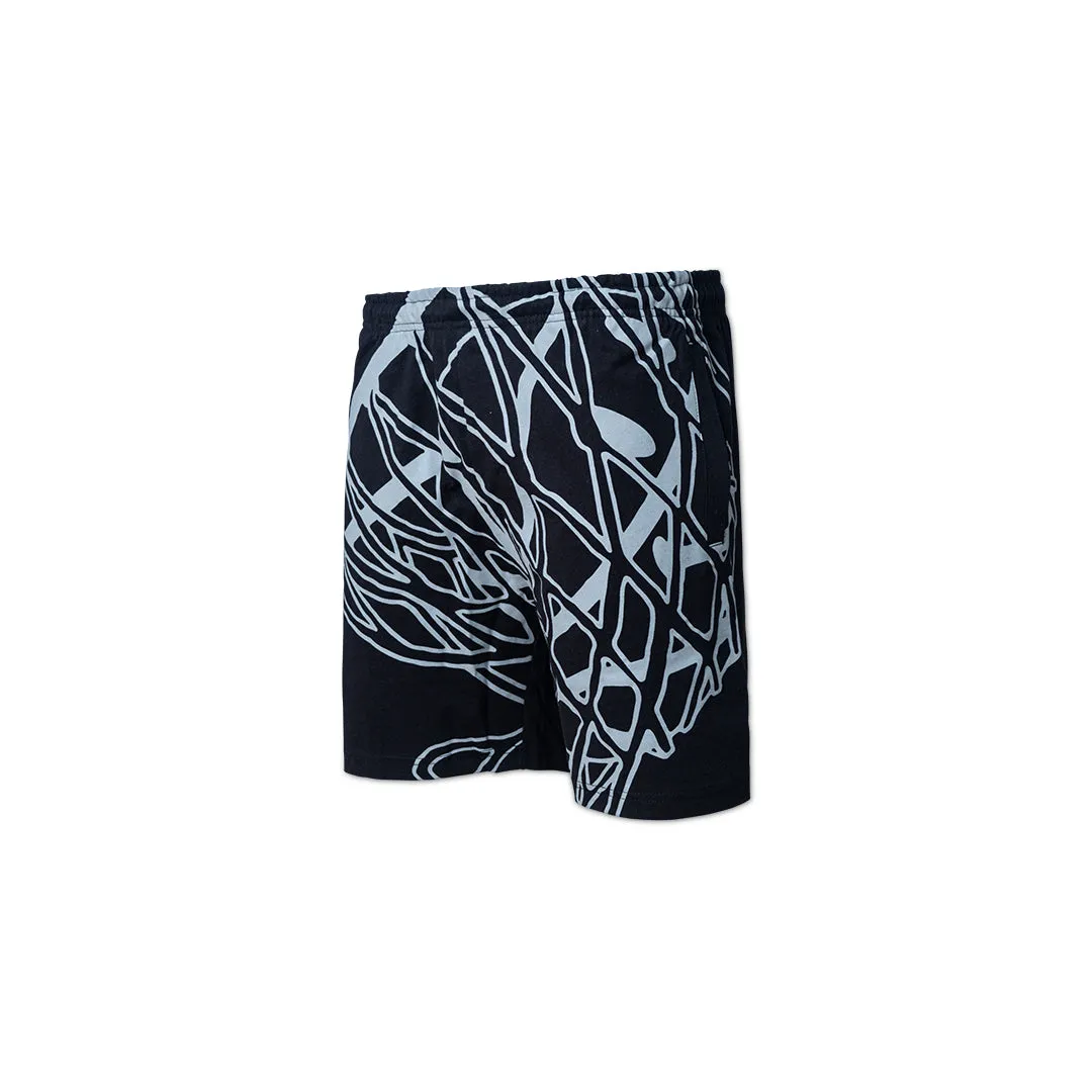 MARKET Smiley in the Net UV Shorts - Black