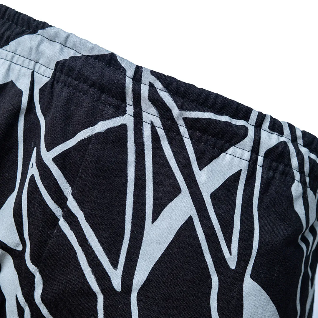 MARKET Smiley in the Net UV Shorts - Black