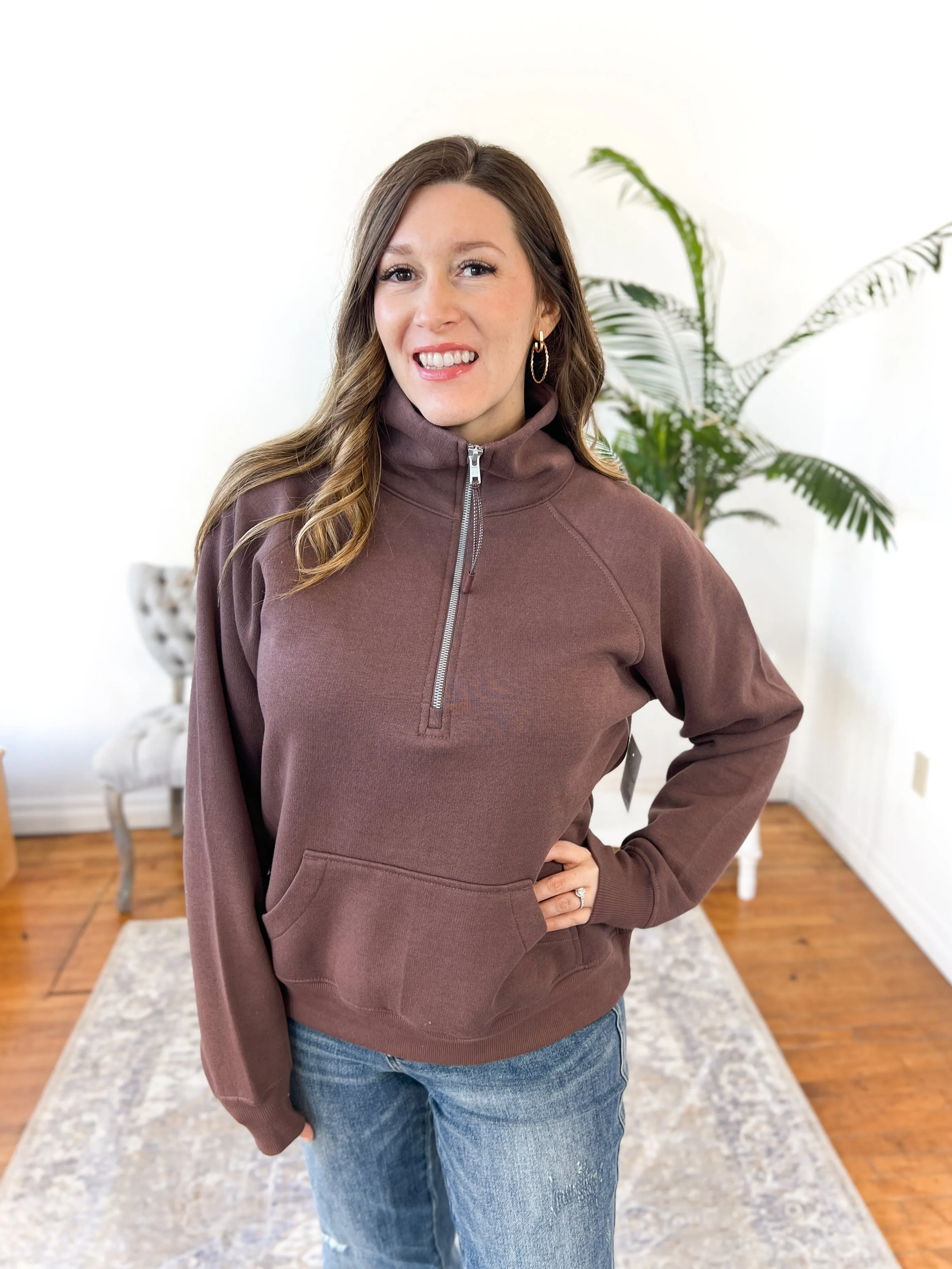 Marlane Half Zip Fleece Pullover