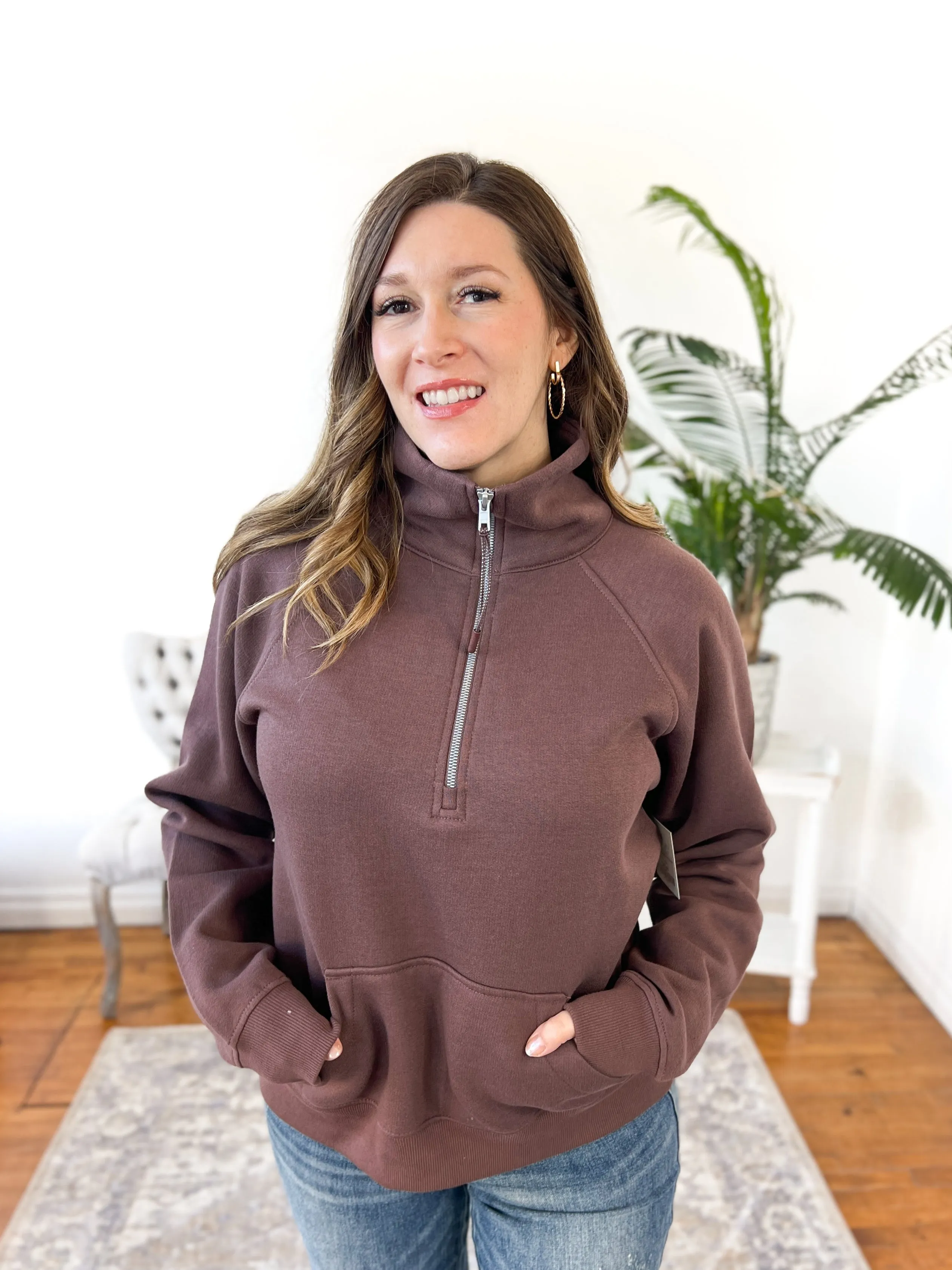 Marlane Half Zip Fleece Pullover
