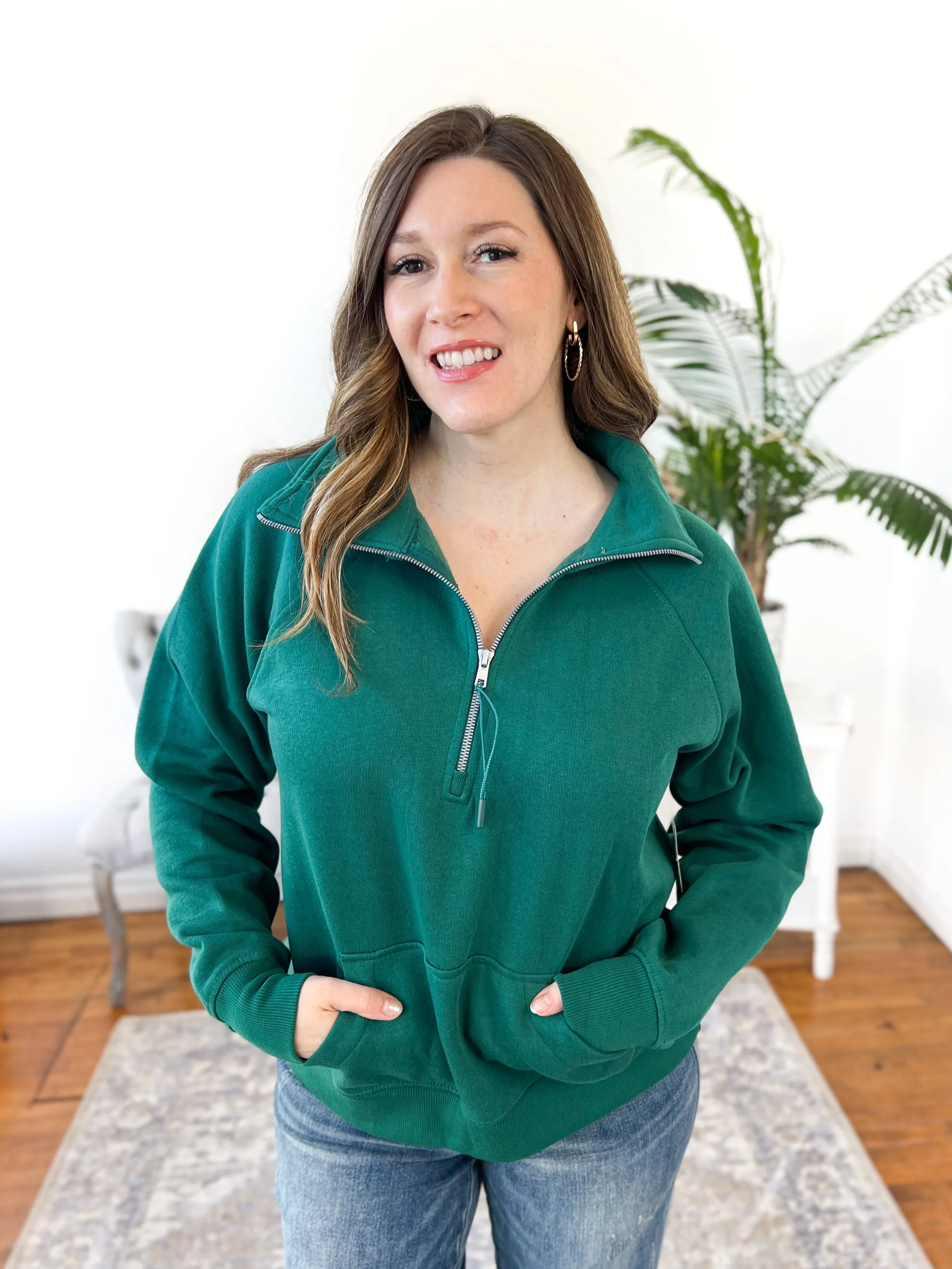 Marlane Half Zip Fleece Pullover