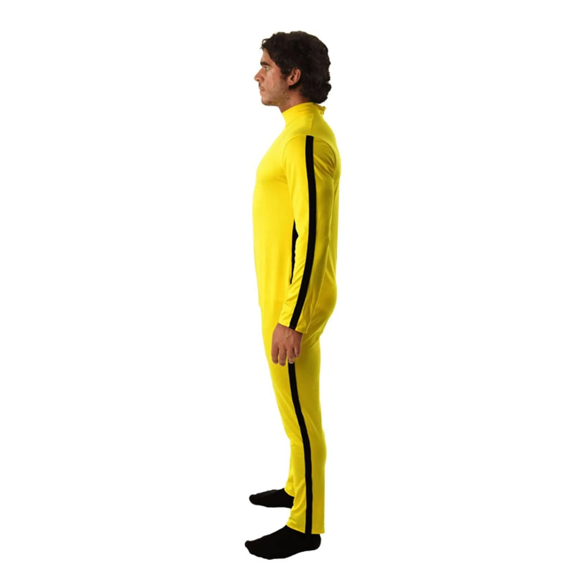 Martial Artist/ Bruce Lee Men's Costume Jumpsuit