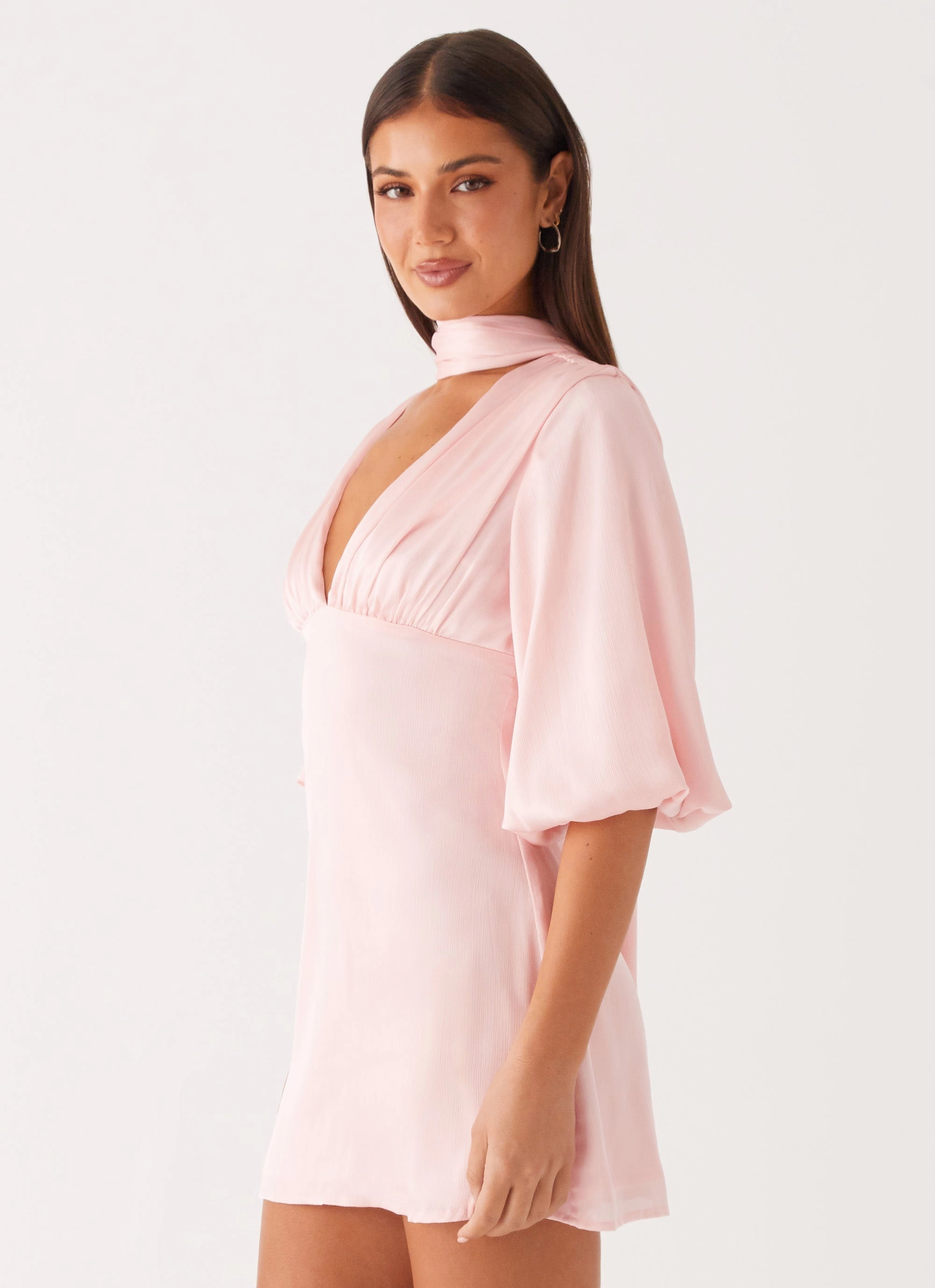 Quiet Luxury Mary Mini Dress - Pink