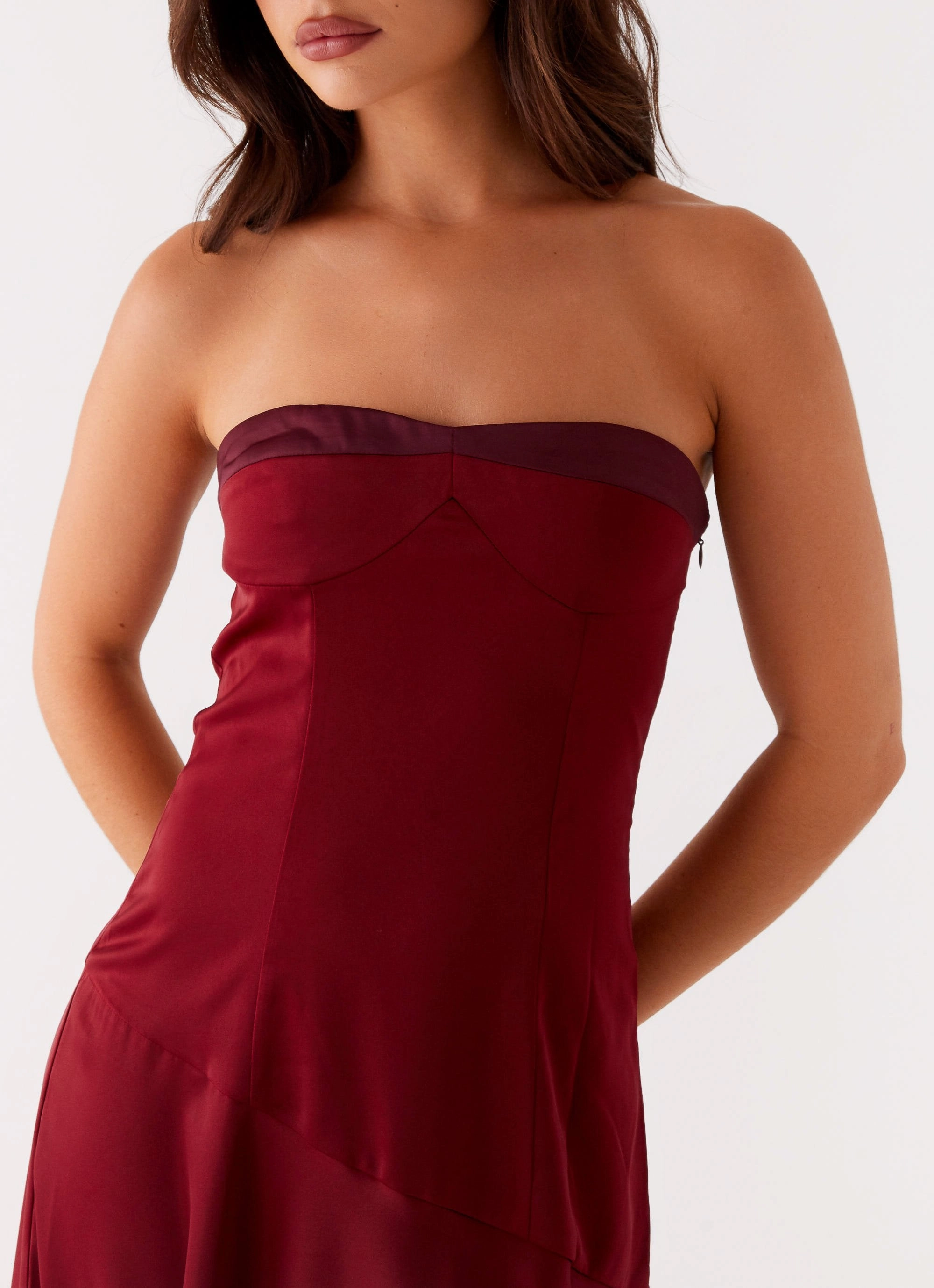 Breeze Flow All-Purpose Comfort Matisse Midi Dress - Red