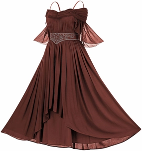 retro-style Faeryn Maxi Limited Edition Harvest Auburn