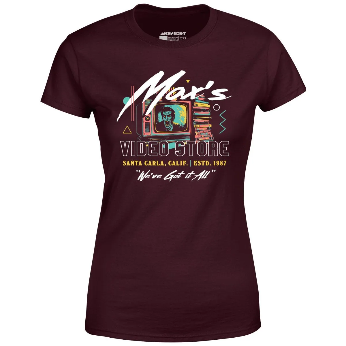 Max's Video Store - Women's T-Shirt