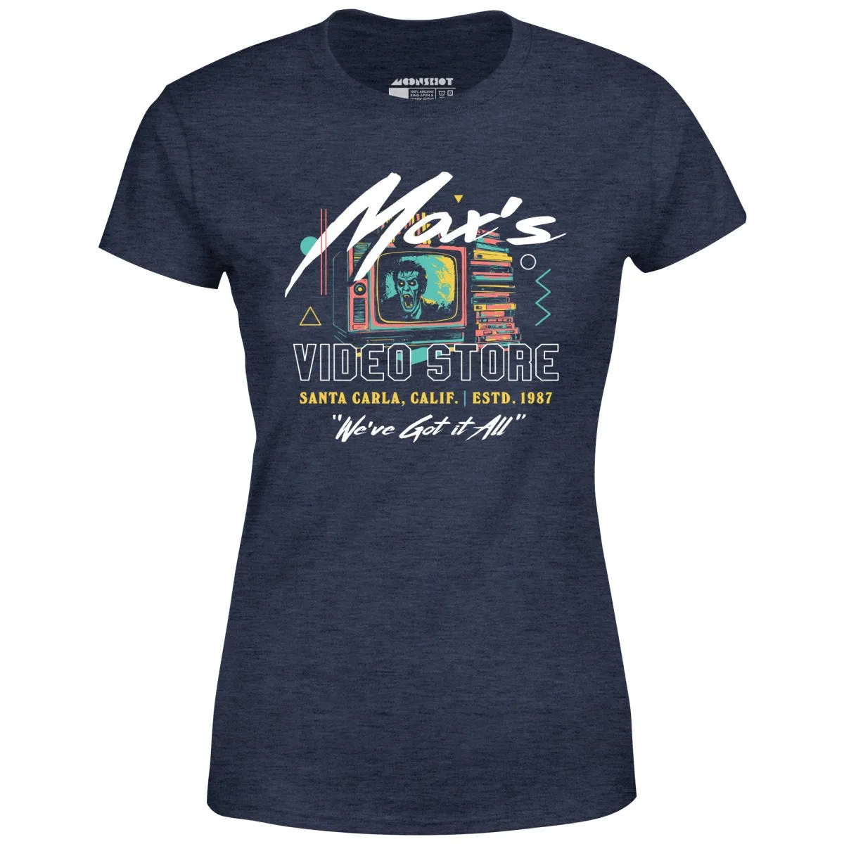 Max's Video Store - Women's T-Shirt