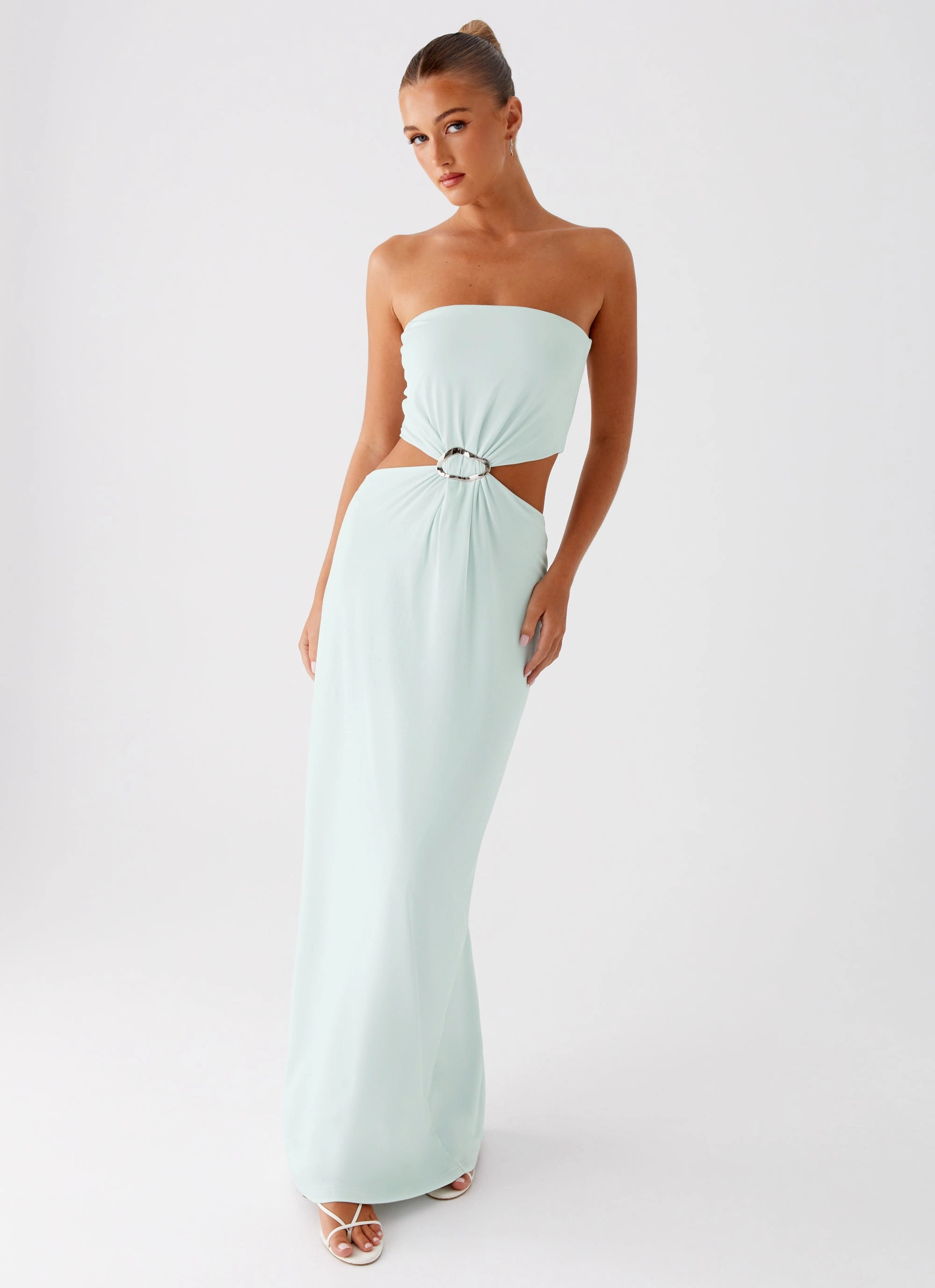 Bold Mood Everyday Comfort Wear Mayfair Maxi Dress - Mint