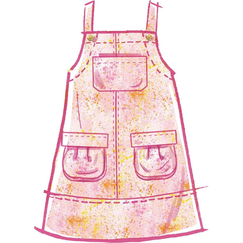 McCall's Pattern M8489 Children's and Girls' Pinafore and Overalls