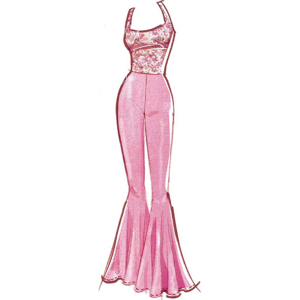 McCall's Pattern M8534 Misses' Knit Jumpsuits