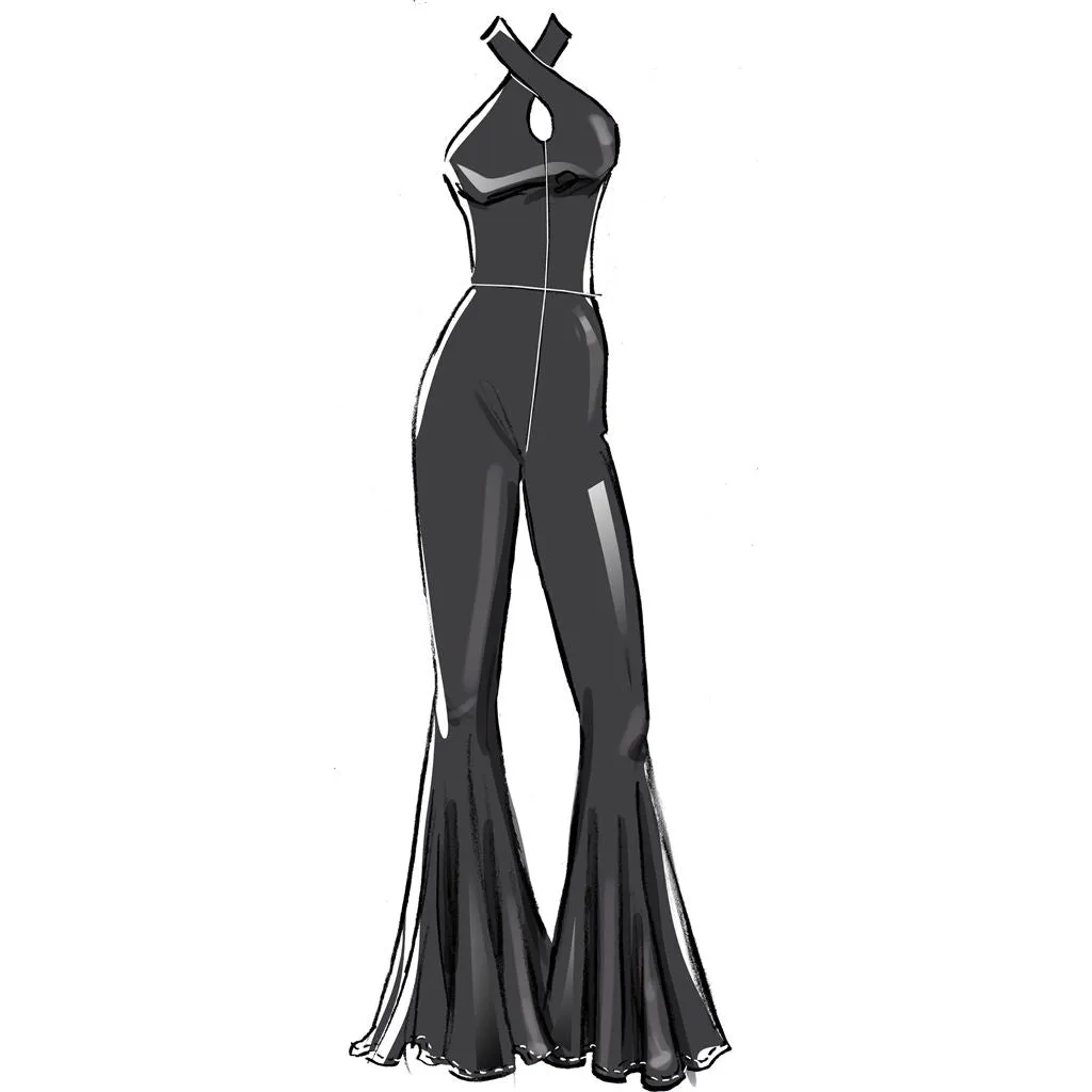 McCall's Pattern M8534 Misses' Knit Jumpsuits