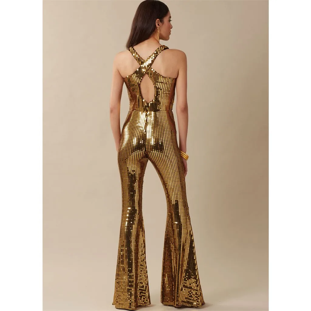 McCall's Pattern M8534 Misses' Knit Jumpsuits