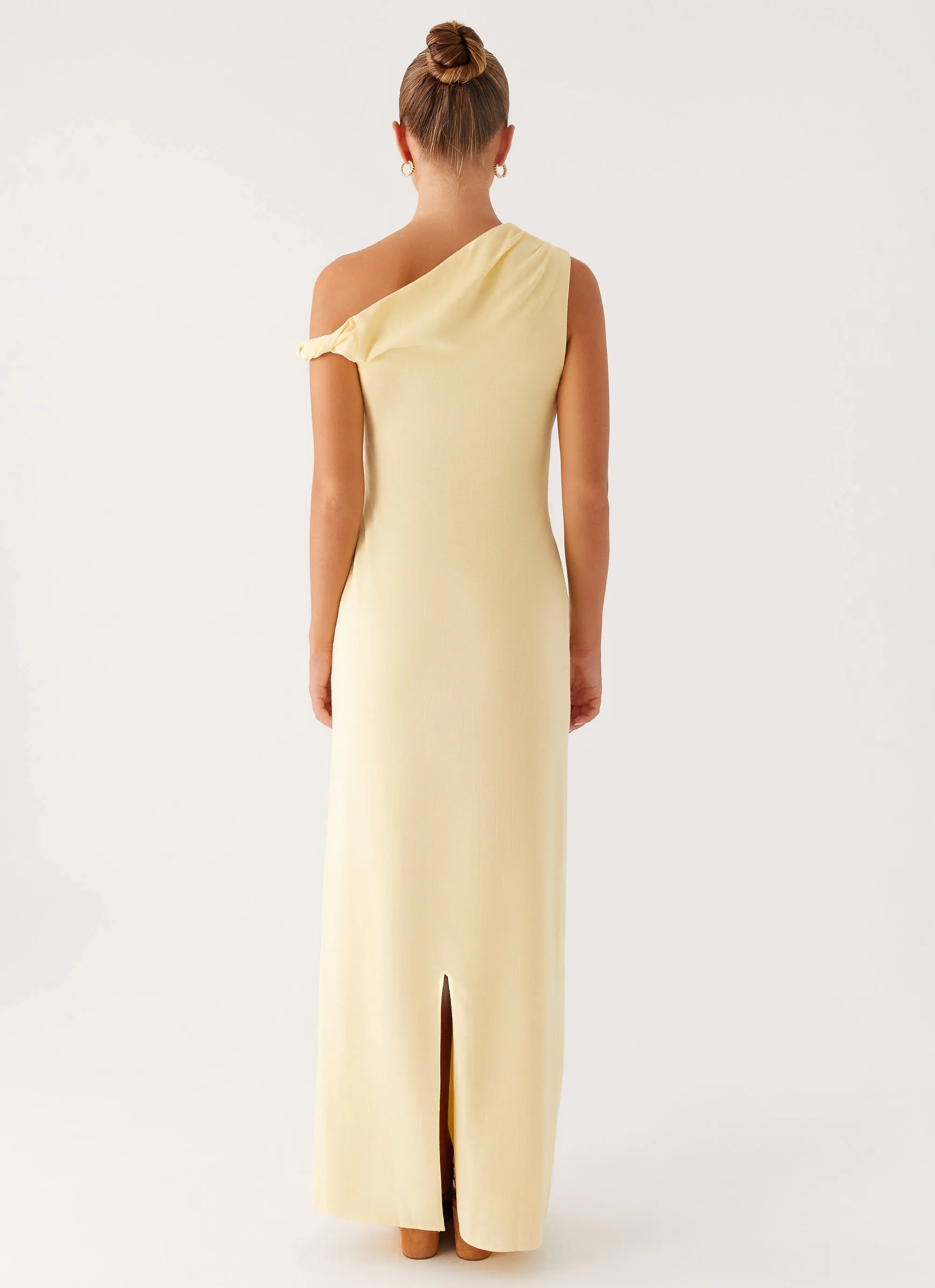 Eye Catching Mckenna Maxi Dress - Yellow