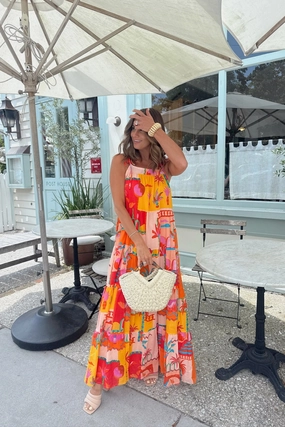 Texture Blend Meet Me in Maui Dress