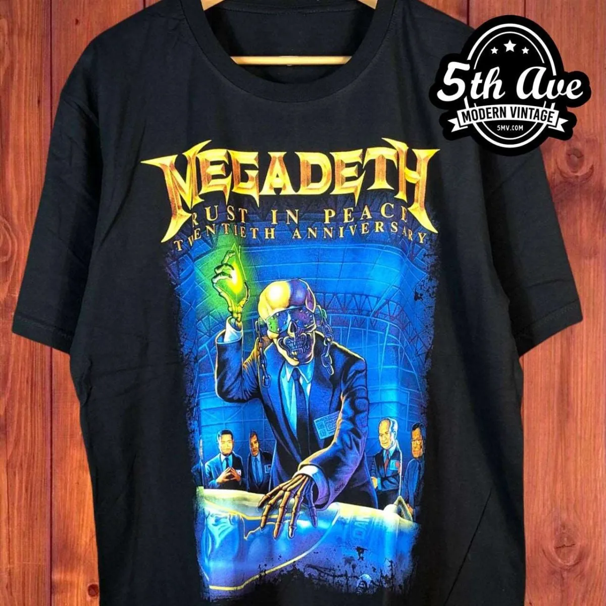 Megadeth Rust in Peace - New Vintage Band T shirt