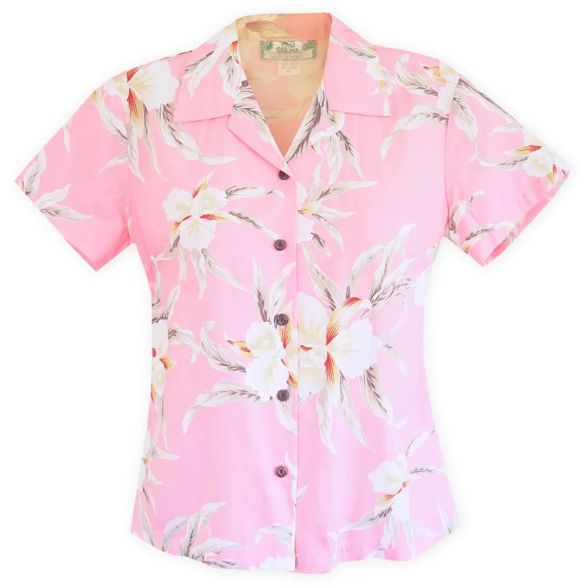 mele pink hawaiian lady blouse