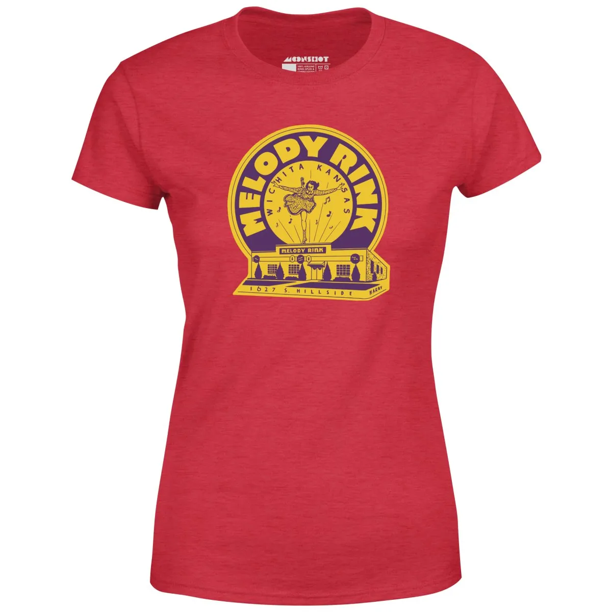 Melody Rink - Witchita, KS - Vintage Roller Rink - Women's T-Shirt