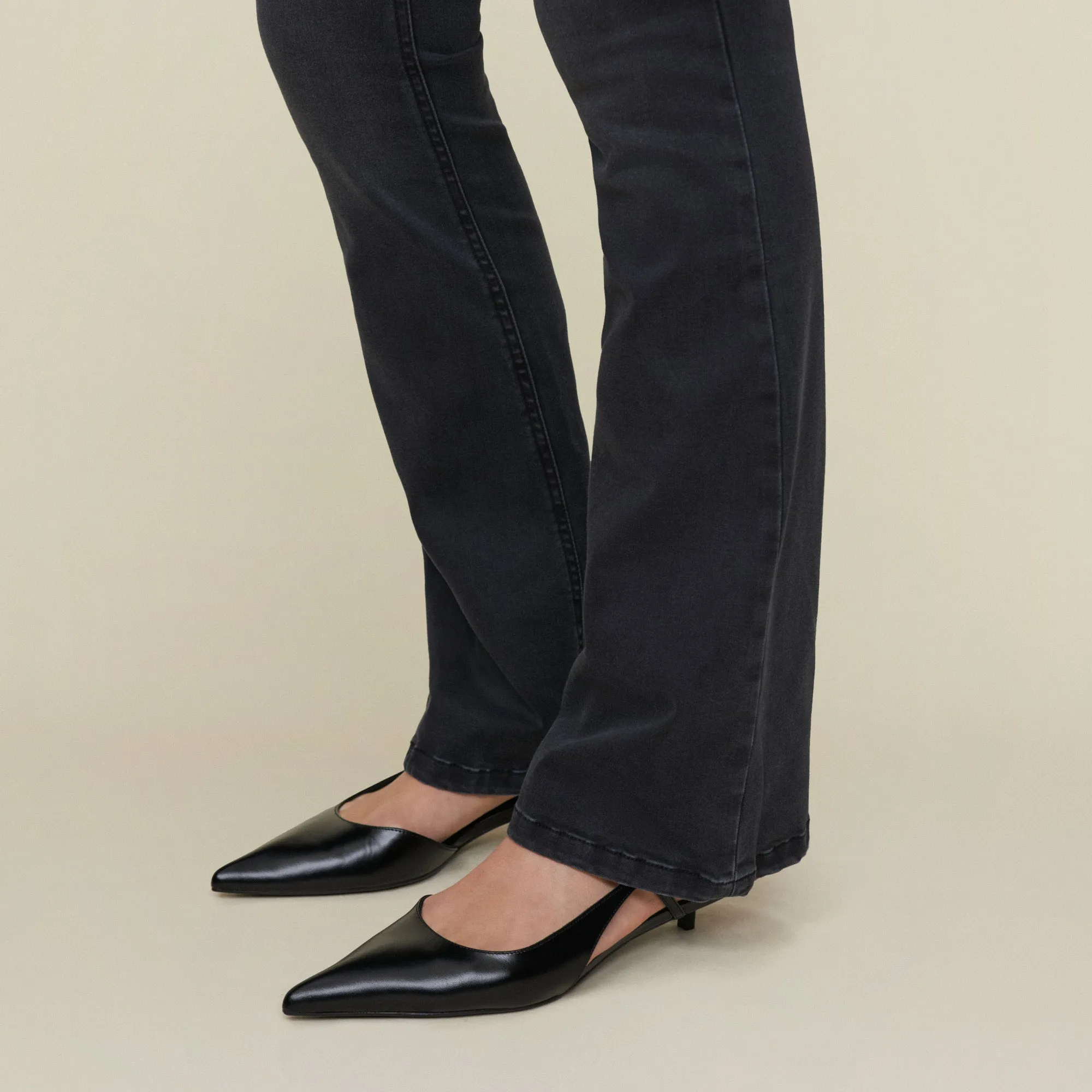 Melrose Kilian Black Stone - Mid Rise Flare