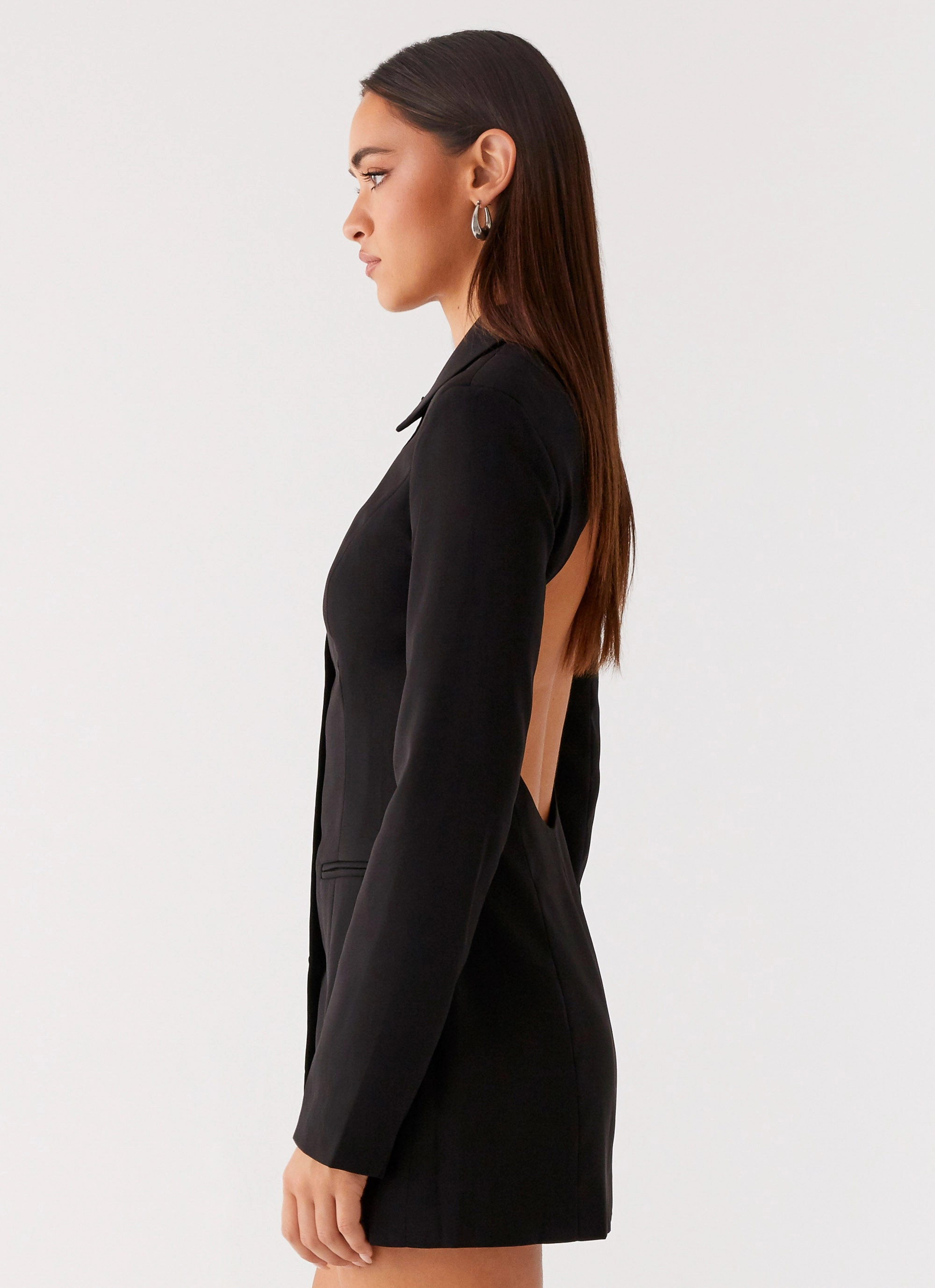 Chic Appeal Memphis Blazer Mini Dress - Black