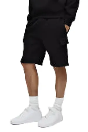 Men Loose Fit Mid Length Cargo Shorts